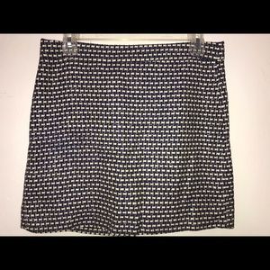 J Crew size 2 knit tweed mini skirt